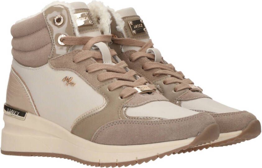 Mexx Haley Veterboot Dames Beige