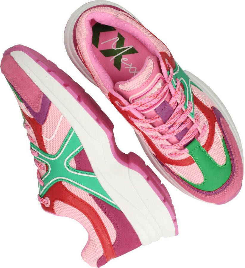 Mexx Loyce sneakers paars Synthetisch
