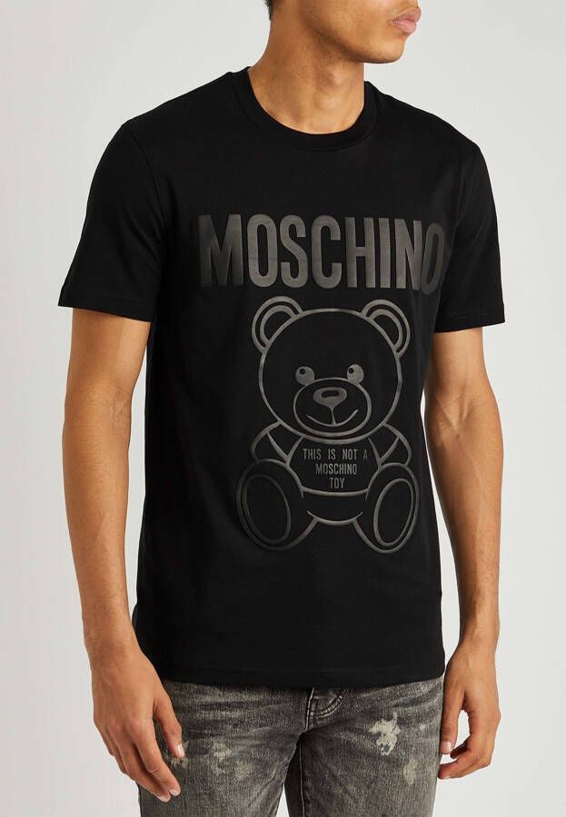Moschino T shirt , Zwart, Heren