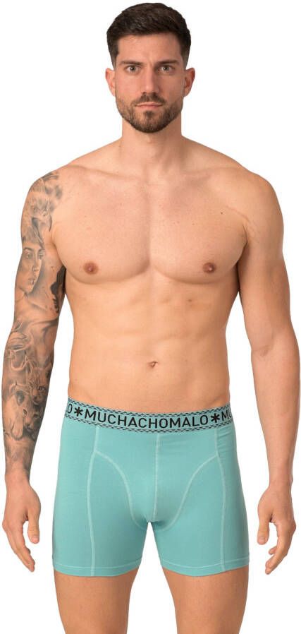 Muchachomalo Jongens 2 pack boxershort solid