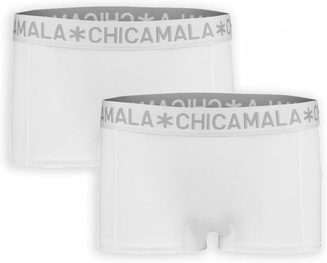 Muchachomalo Chicamala meisjes boxershort 2-pack wit