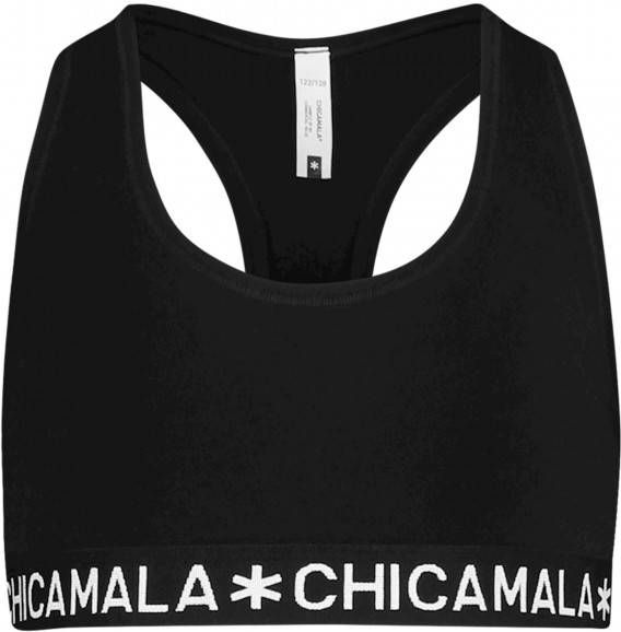 Muchachomalo Chicamala racer back top zwart