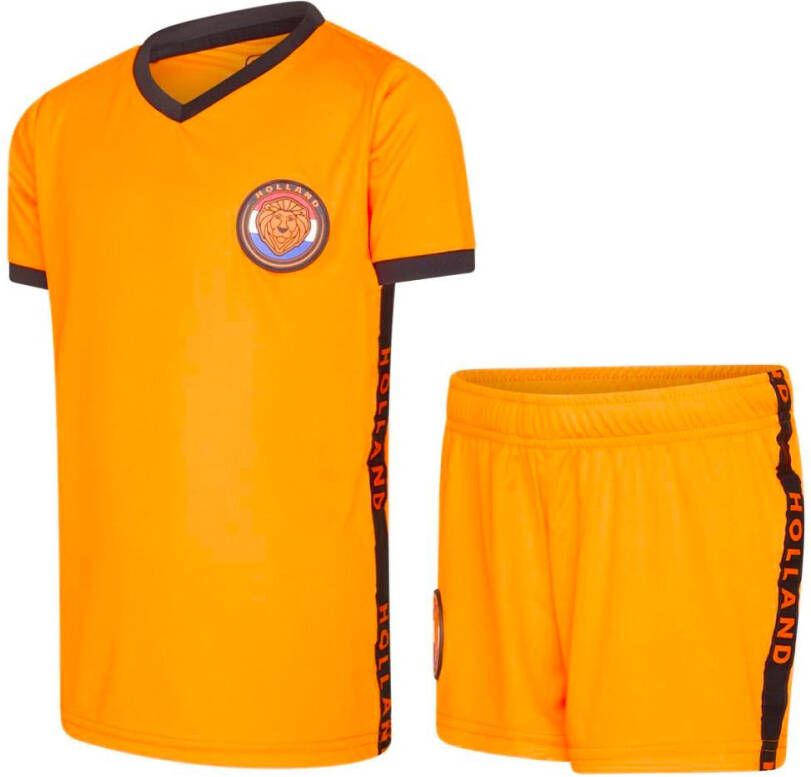 State of Football Holland T shirt + short oranje