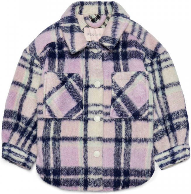 Only ! Meisjes Shacket -- Diverse Kleuren Polyester/acryl