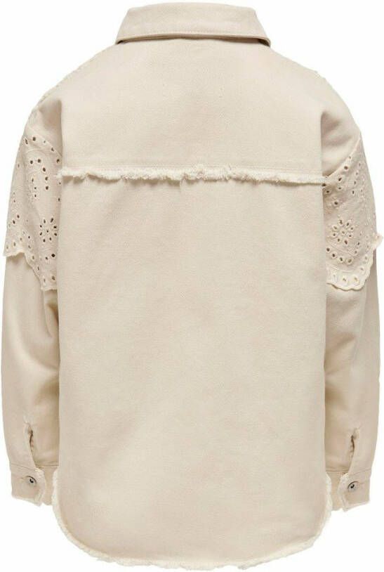 Kids Only ! Meisjes Jasje Maat 164 Ecru Katoen