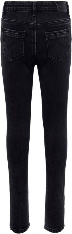 ONLY KIDS high waist slim fit jeans KONPAOLA dark grey denim