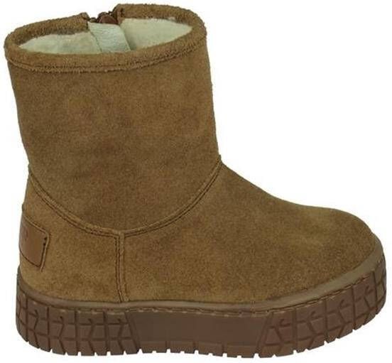 Pinocchio P2458 suède enkelboots bruin