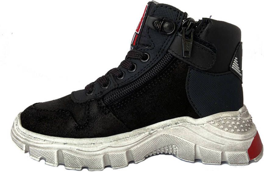 Red Rag Halfhoge Jongens Veterschoen