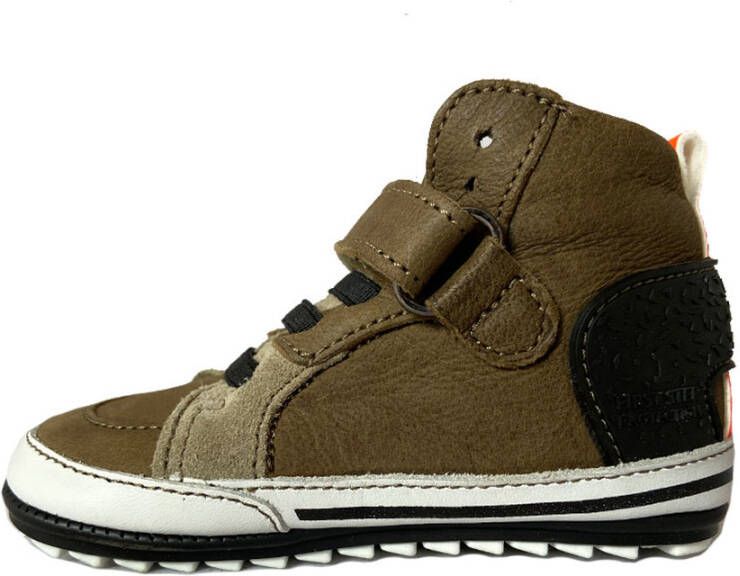 ShoesMe Groene Veterschoenen Babyproof Flex