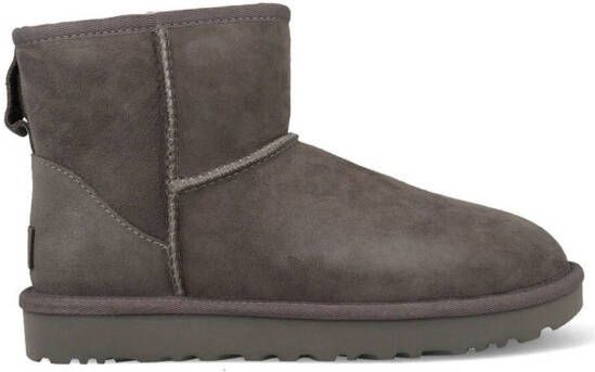 Ugg Classic Mini II laars voor Grote Kinderen in Grey,, Leder