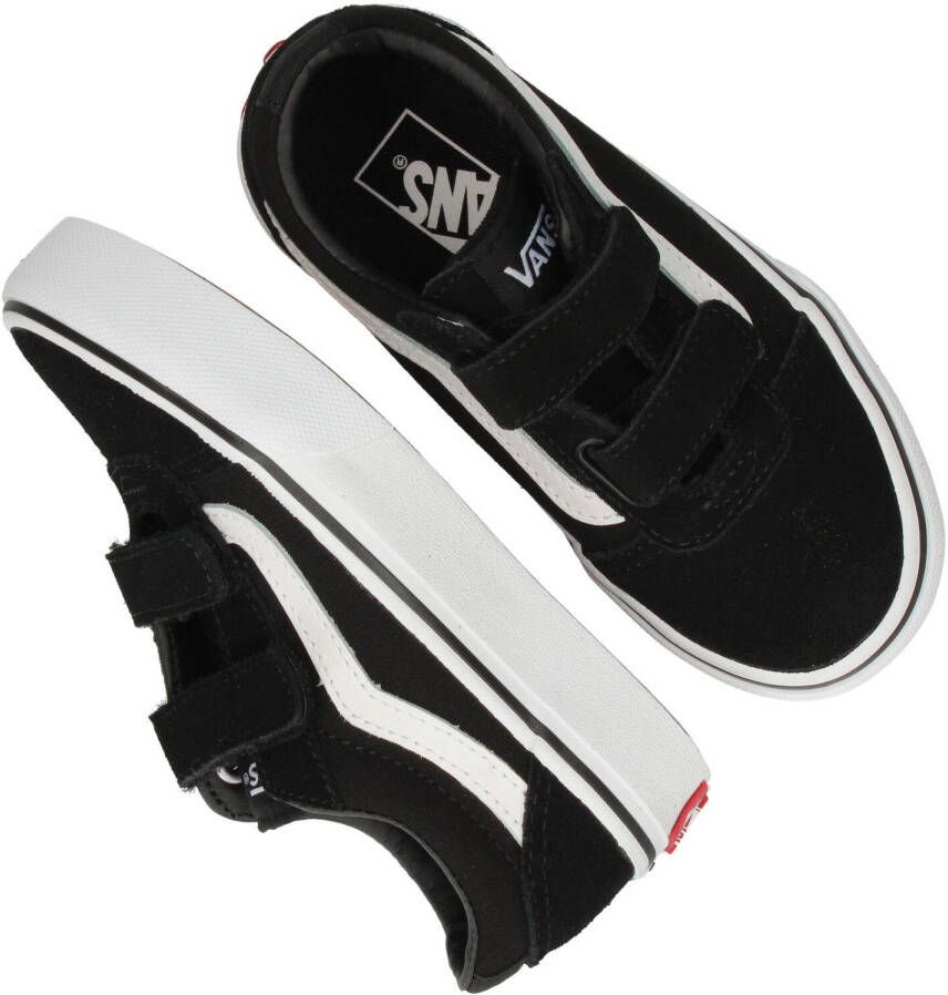 Vans ward v sneakers zwart/wit kinderen