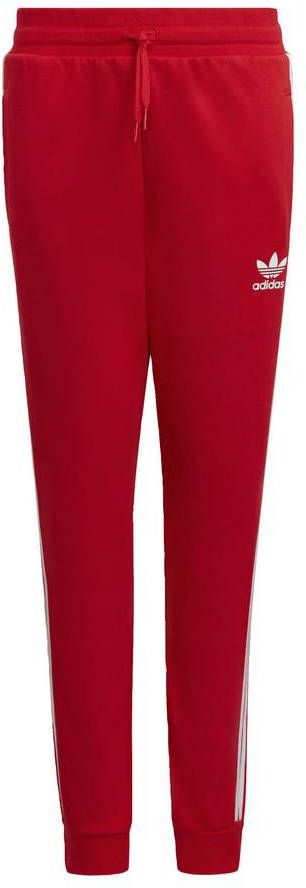 Adidas Adicolor Bold Cuffed Pant basisschool Broeken Red 60% Polyester, 40% Katoen