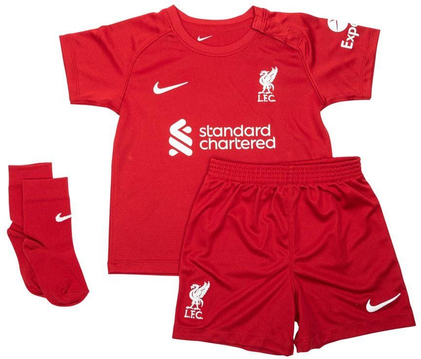 Nike Liverpool FC 2022/23 Thuis Voetbaltenue voor baby's Tough Red/White Kind