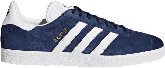 donkerblauwe adidas sneakers