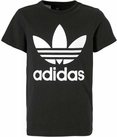 adidas shirt zwart wit
