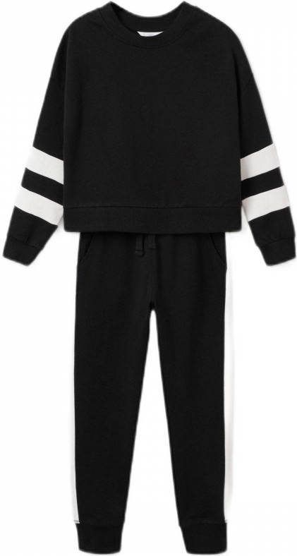 Mango Bernapk set met sweater en joggingbroek 2 delig