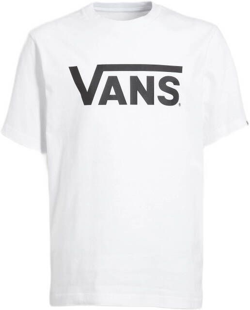 Vans drop v shirt wit kinderen